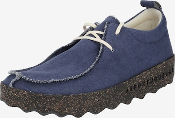 Chaussure à lacets Asportuguesas en bleu : devant