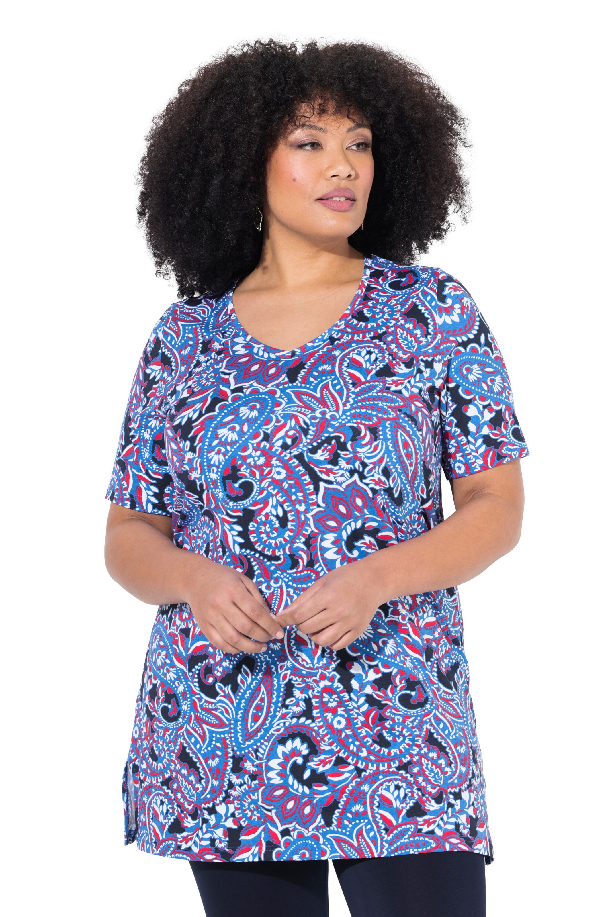 Ulla Popken Shirt in Mixed colors: front