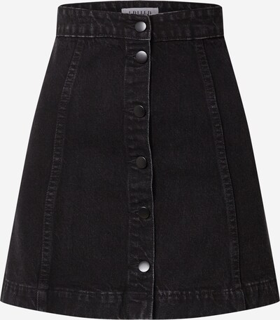 EDITED Skirt 'Kathy' in Black denim, Item view