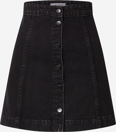 EDITED Skirt 'Kathy' in Black denim, Item view