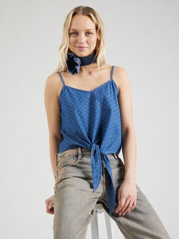 ONLY - Top 'ONLNOVA' en azul: frente