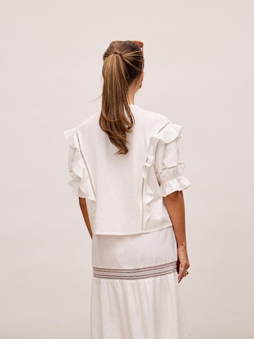 noar studios Μπλούζα σε λευκό