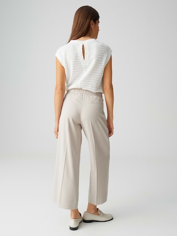 OPUS - Loosefit Pantalón de pinzas 'Melane' en beige