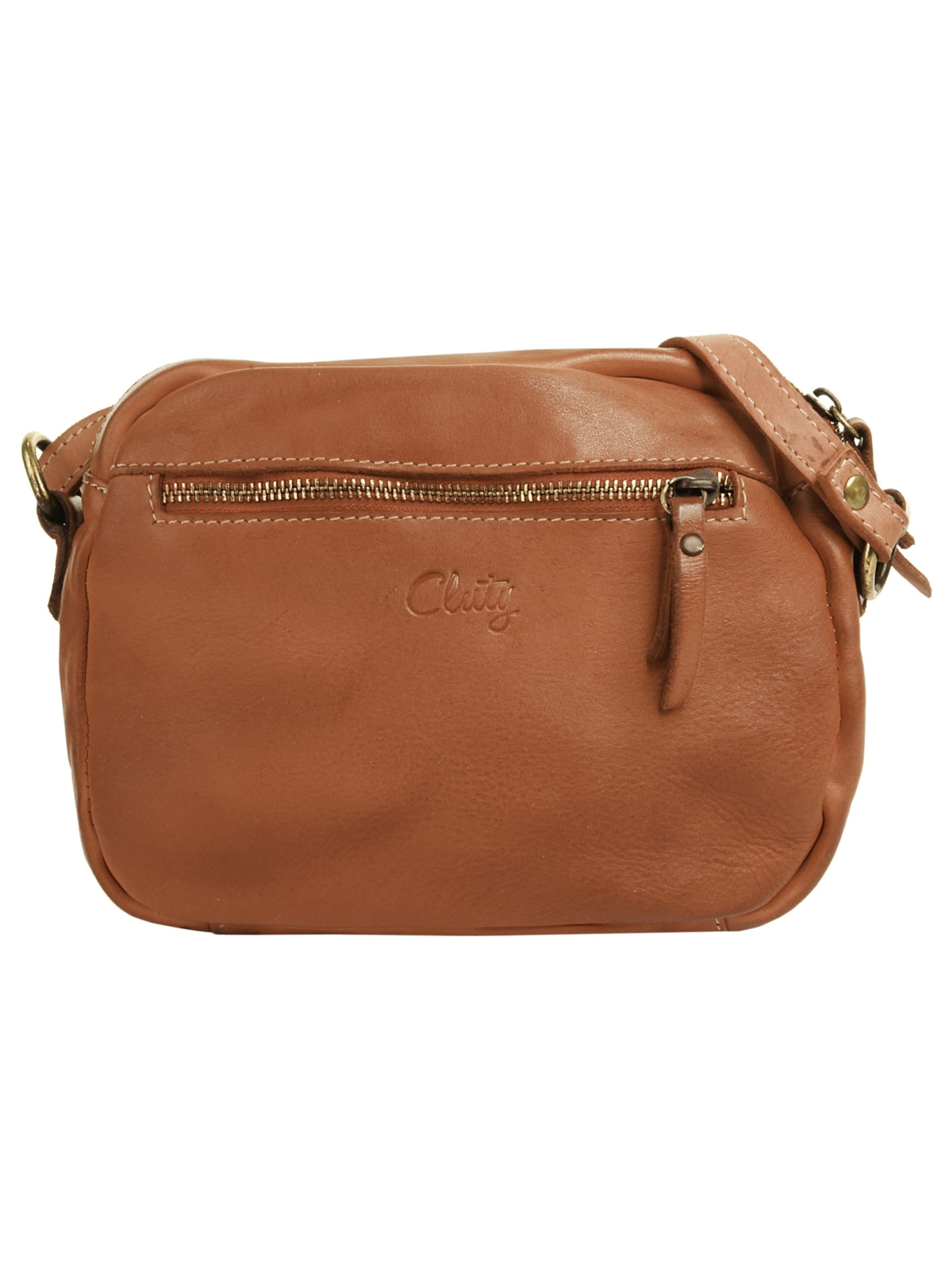 Sac à bandoulière Cluty en marron