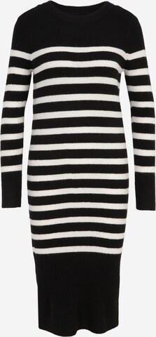 Vero Moda Petite Strikkjole 'PLAZA' i sort: forside