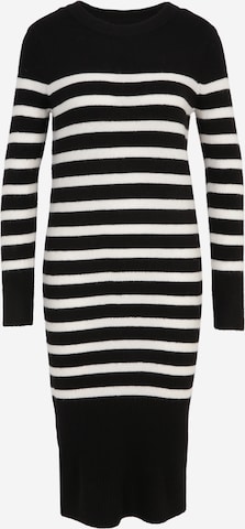 Vero Moda Petite Knit dress 'PLAZA' in Black: front