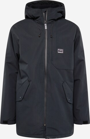 Veste outdoor 'New Skyward' QUIKSILVER en noir : devant