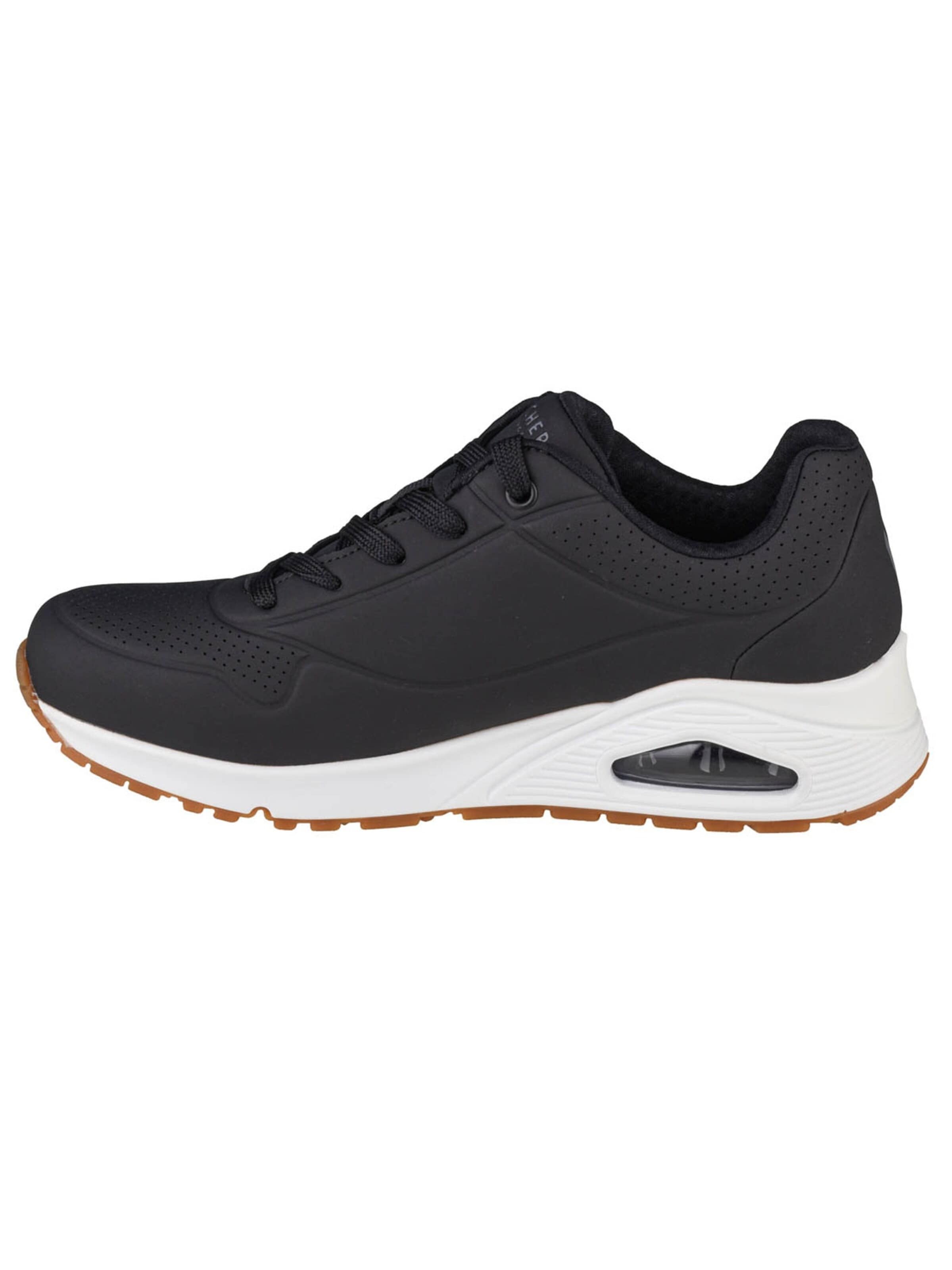 SKECHERS Sneakers laag 'Skechers Uno-Stand on Air' in Zwart
