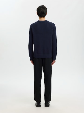 SELECTED - Jersey 'SLMBraun' en azul