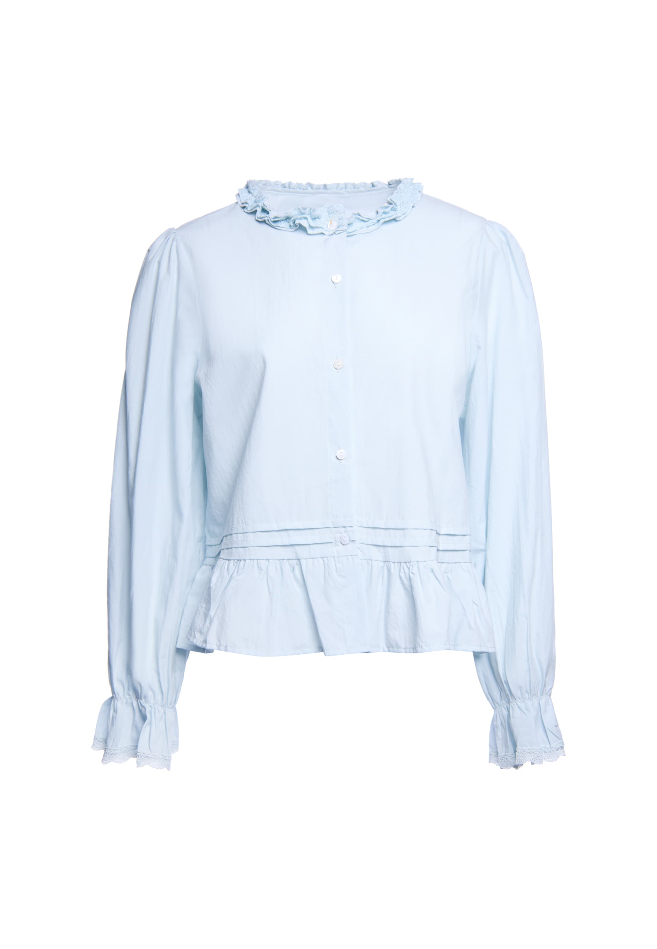 Chemisier faina en bleu : devant