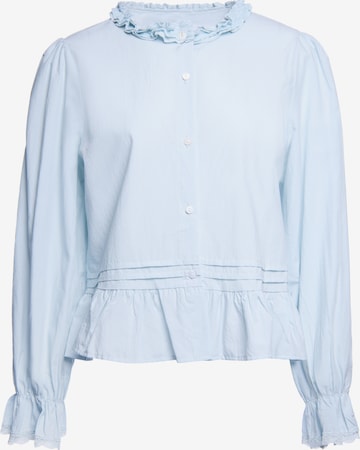 Chemisier faina en bleu : devant