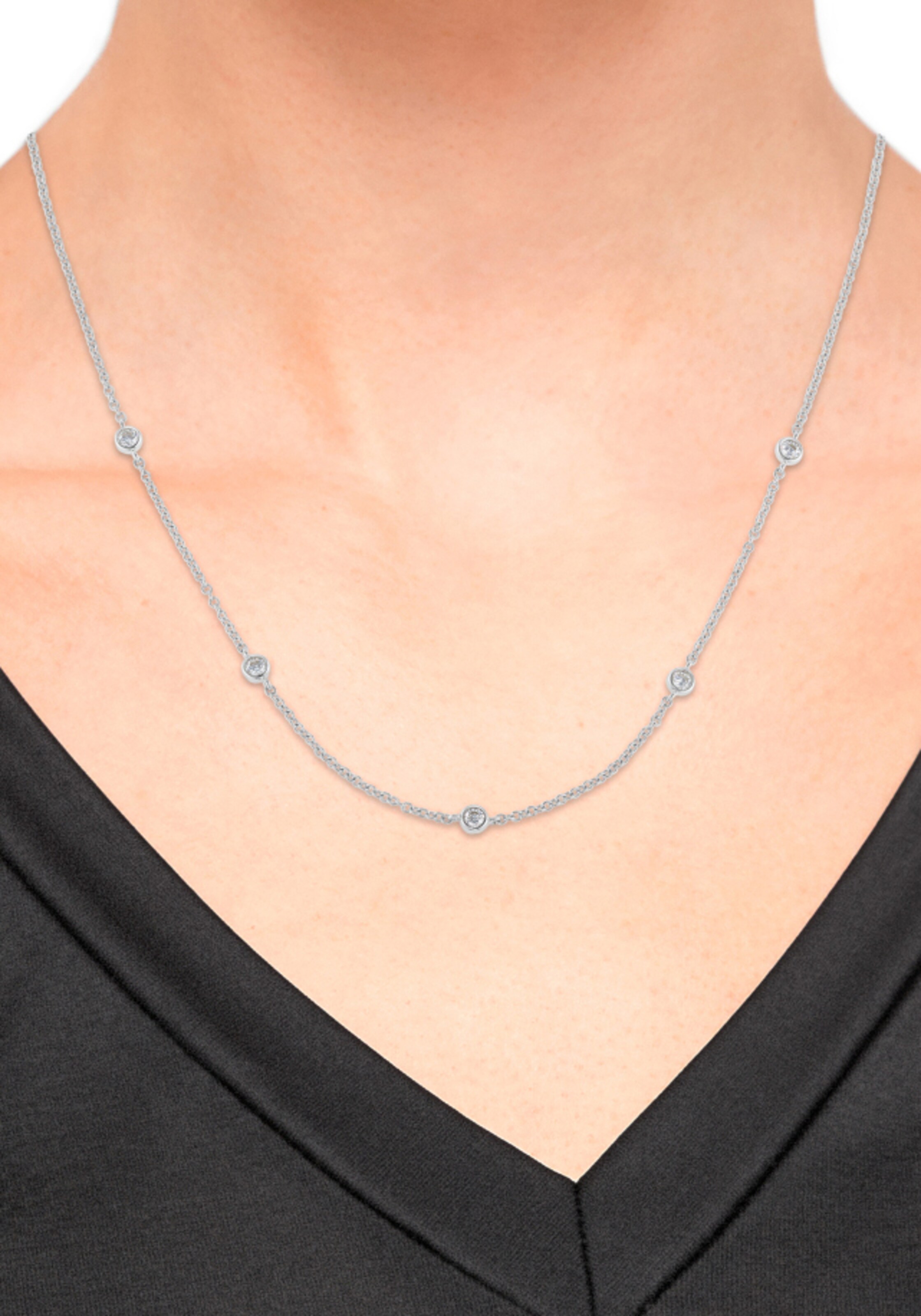 s.Oliver Kette in Silber: Vorderseite