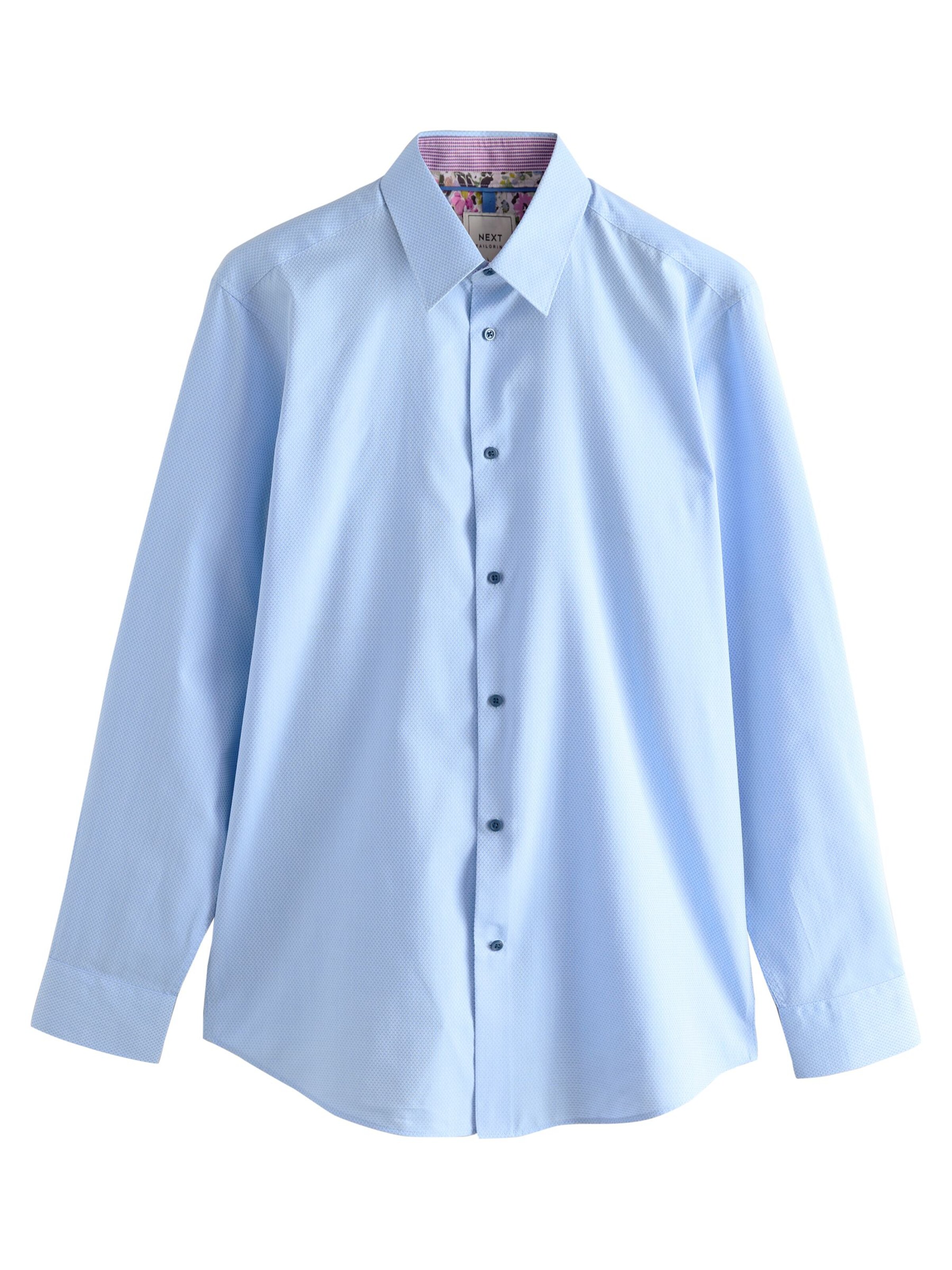 Next Regularny krój Koszula w kolorze niebieski: przód