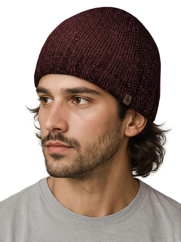 Neverless Beanie '2023' in Red: front