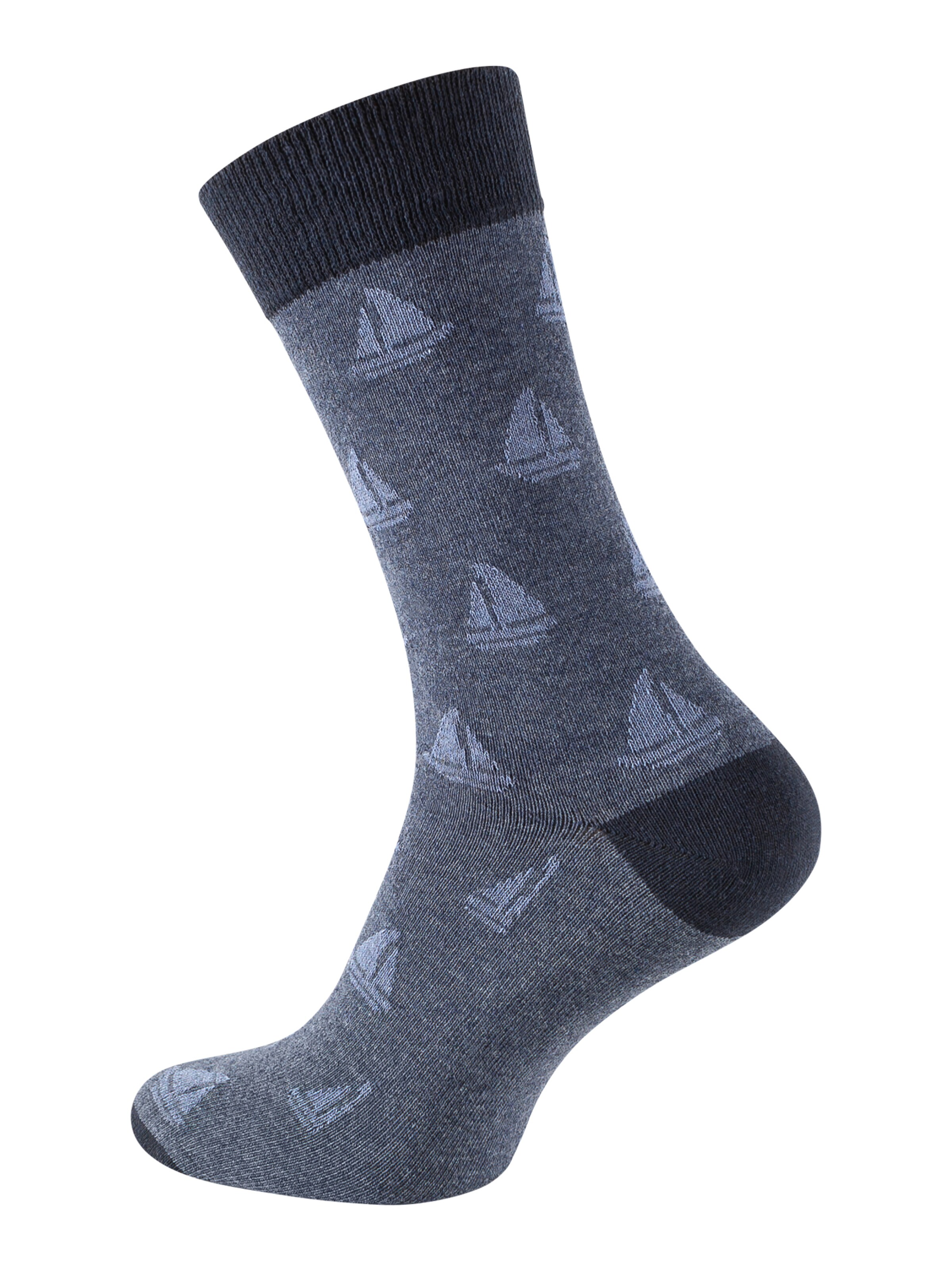 Calzino 'Maritim' di Cotton Prime in blu