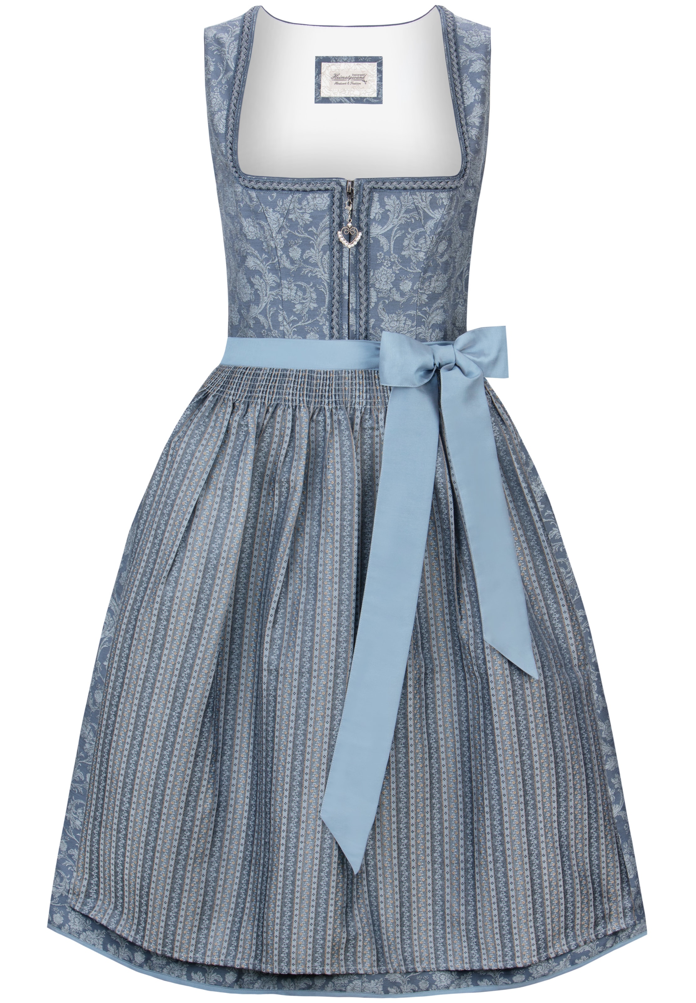 STOCKERPOINT Dirndl 'Diana' in Blauw: voorkant
