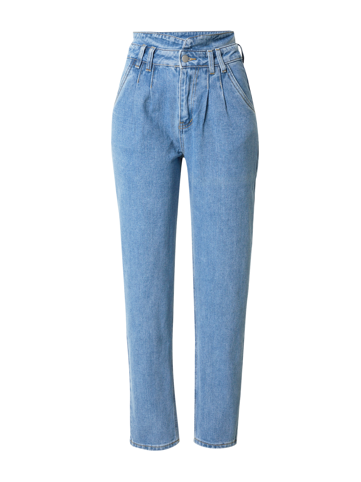 Abbigliamento Donna Dorothy Perkins Jeans con pieghe in Blu 