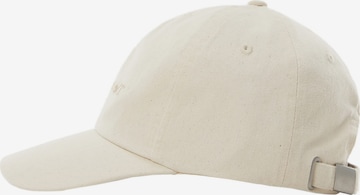 Cappello da baseball 'MONACO' di MANGO in beige: frontale