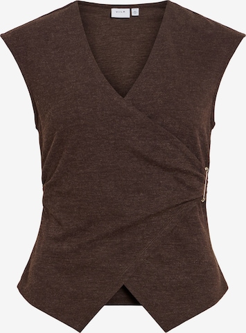 Top 'VIAnni' di VILA in marrone: frontale
