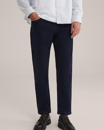 WE Fashion - Regular Calças em azul: frente