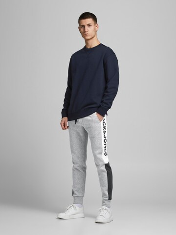 JACK & JONES Zwężany krój Spodnie 'Will' w kolorze szary