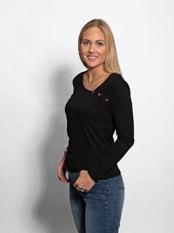 Forplay Shirt 'Carla' in Schwarz