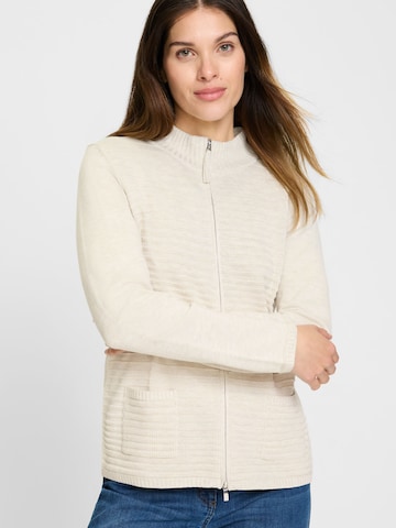 Cardigan Olsen en beige : devant