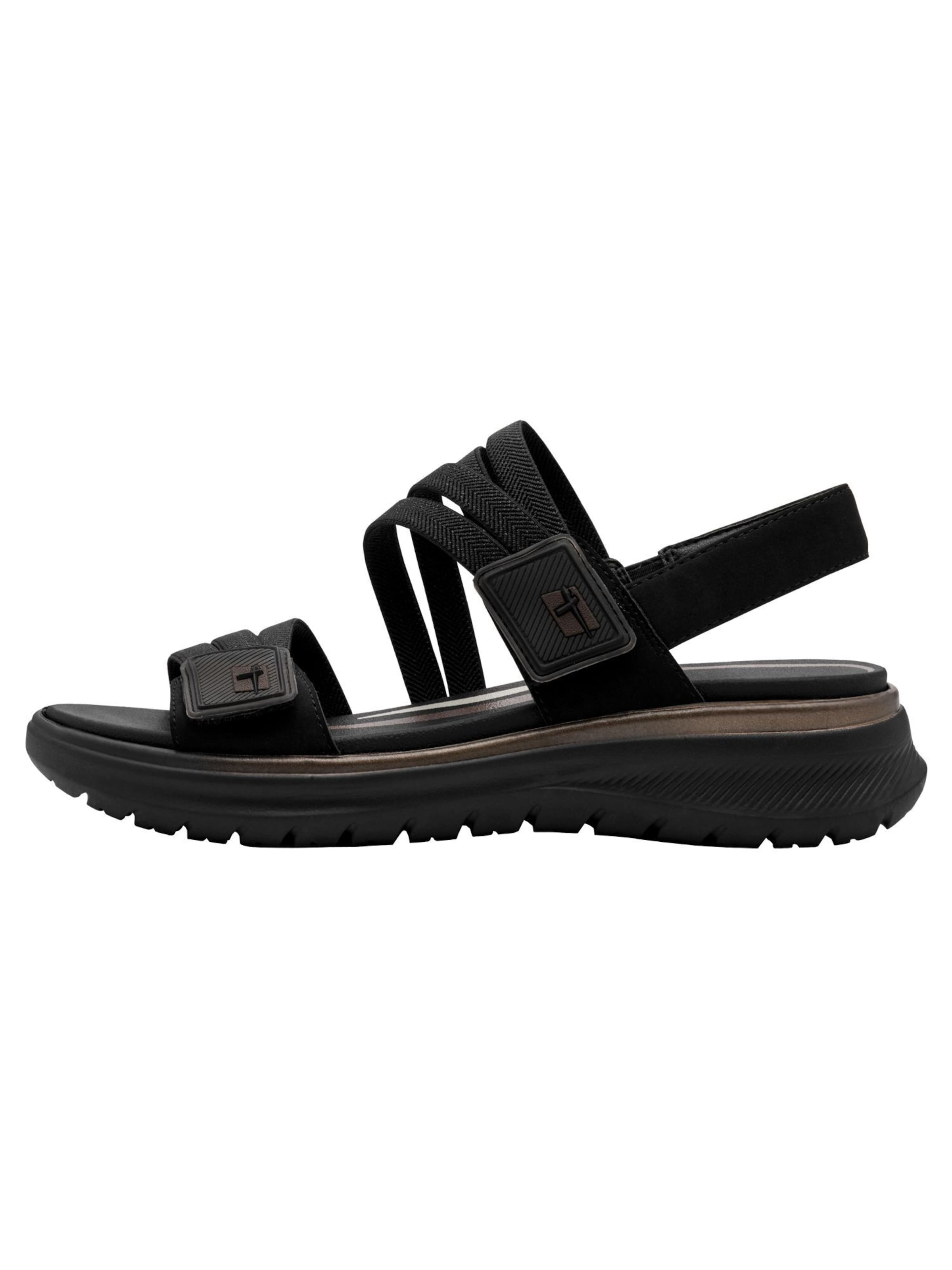 Sandales Tamaris en noir