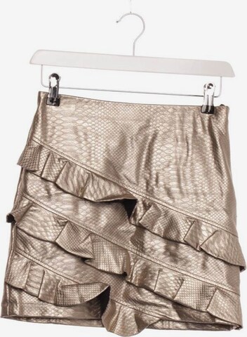 PATRIZIA PEPE Skirt in XS in Silver: front