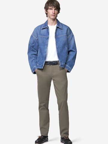 Regular Pantalon chino 'Bonn 2-8616' MEYER en gris
