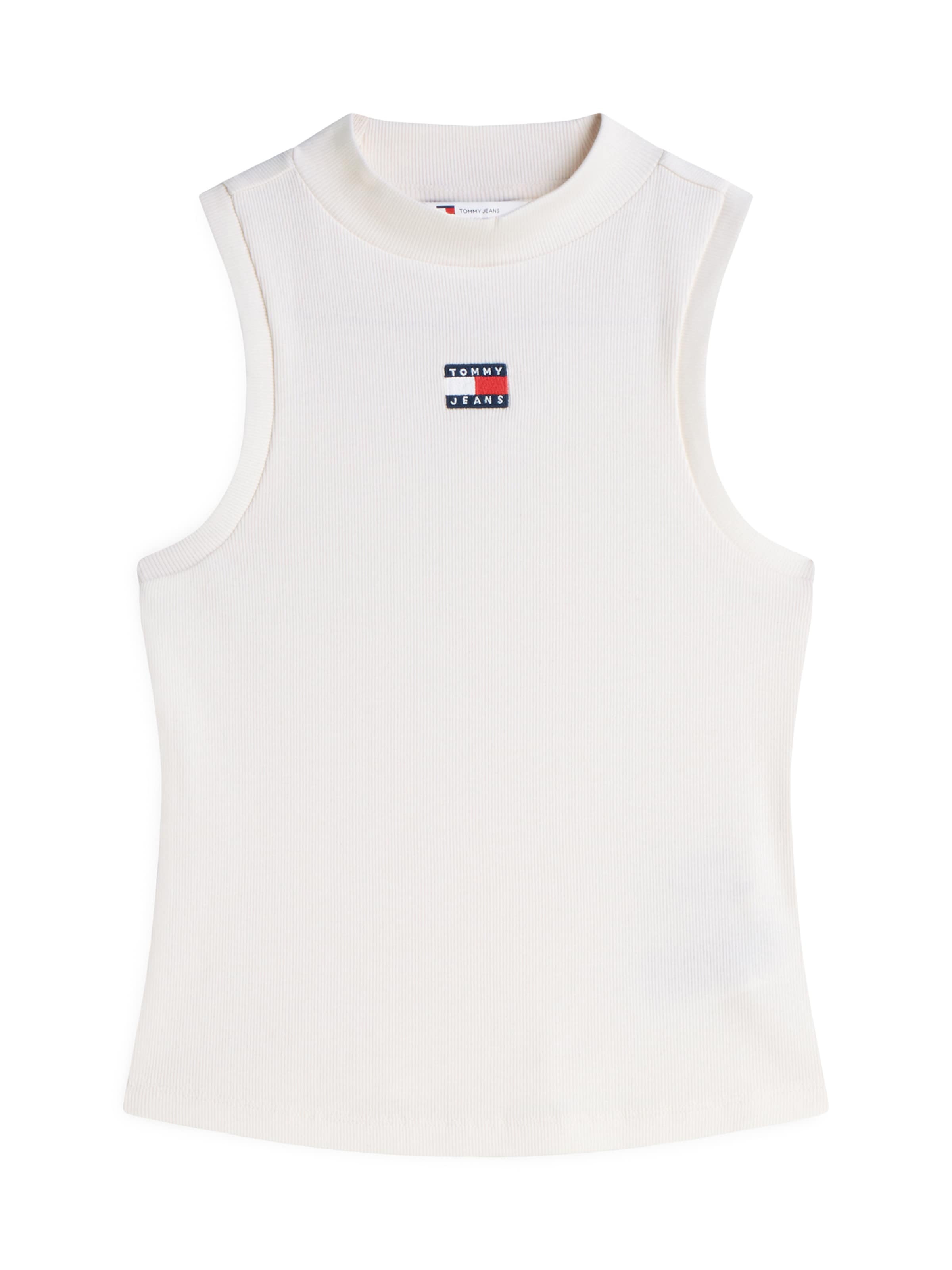 Tommy Jeans Топ в Белый: спереди