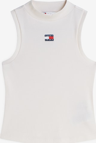 Tommy Jeans Топ в Белый: спереди