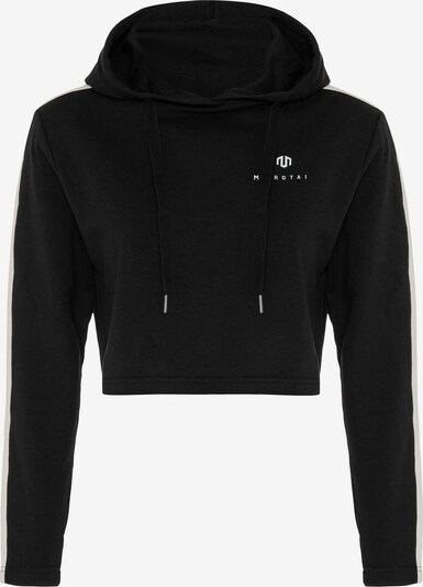 MOROTAI Sportief sweatshirt in de kleur Zwart / Wit, Productweergave