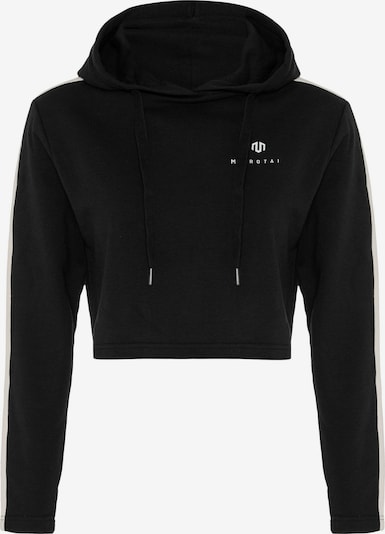 MOROTAI Sweatshirt de desporto em L em preto / branco, Vista do artigo