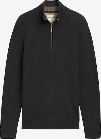 TOM TAILOR Sweater 'Troyer' in Black: front