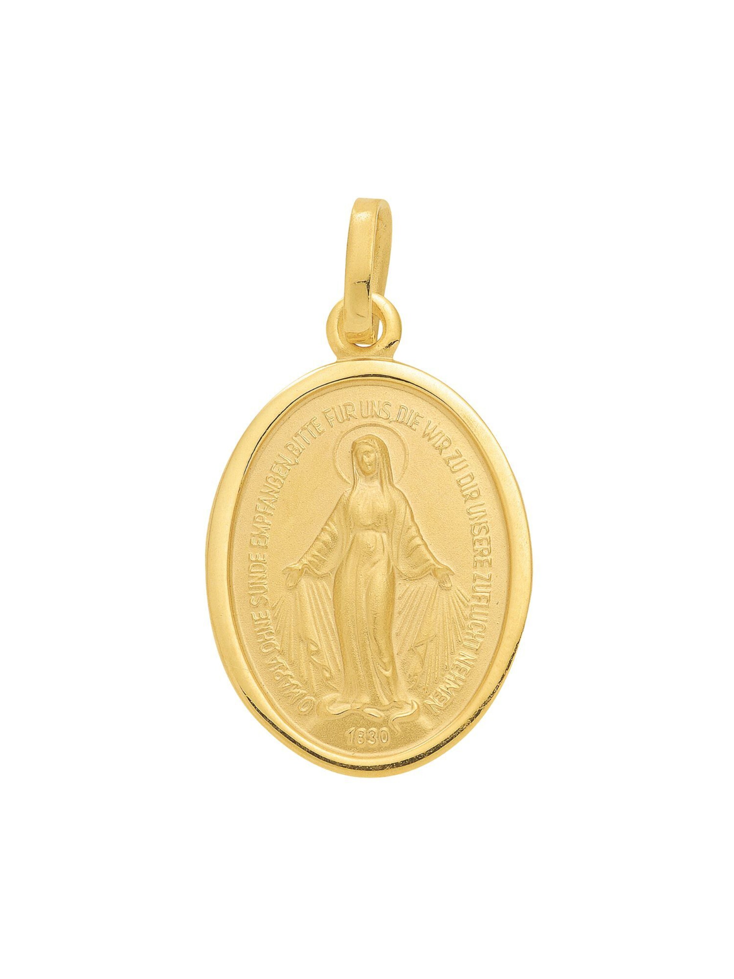Adelia´s Pendant 'Milagrosa' in Gold: front