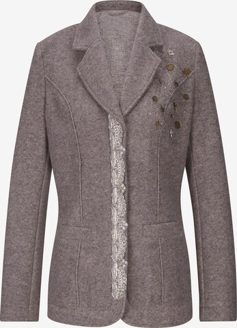 Blazer heine en gris : devant