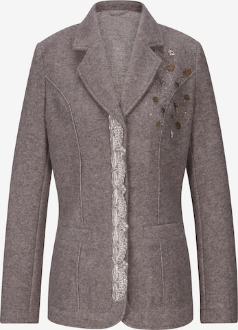 Blazer heine en gris : devant