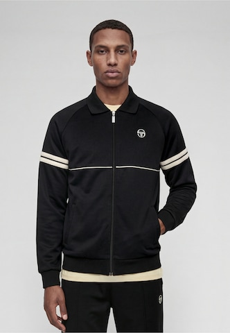 Giacca per l'allenamento 'Orion 024' di Sergio Tacchini in nero: frontale