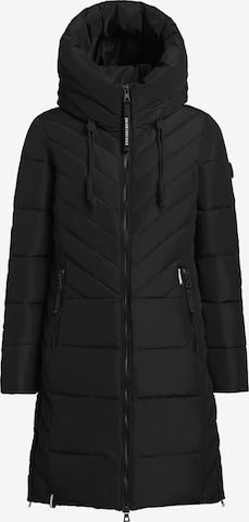 khujo Zimný kabát 'Gung' - Čierna: predná strana