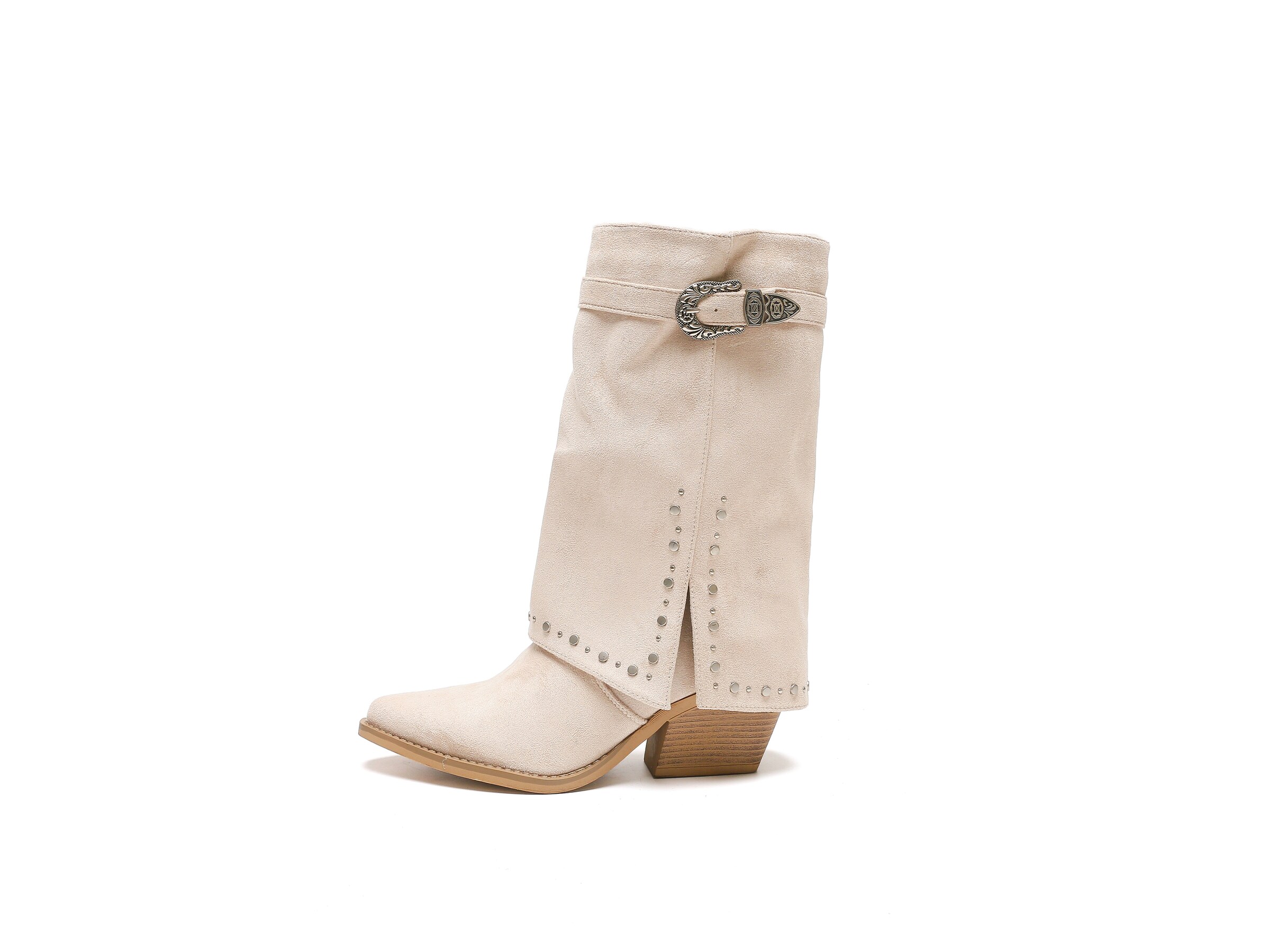 Salinyang Comwboystøvler i beige