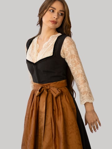 INNA.Trachten Dirndl 'Fernia' in Braun
