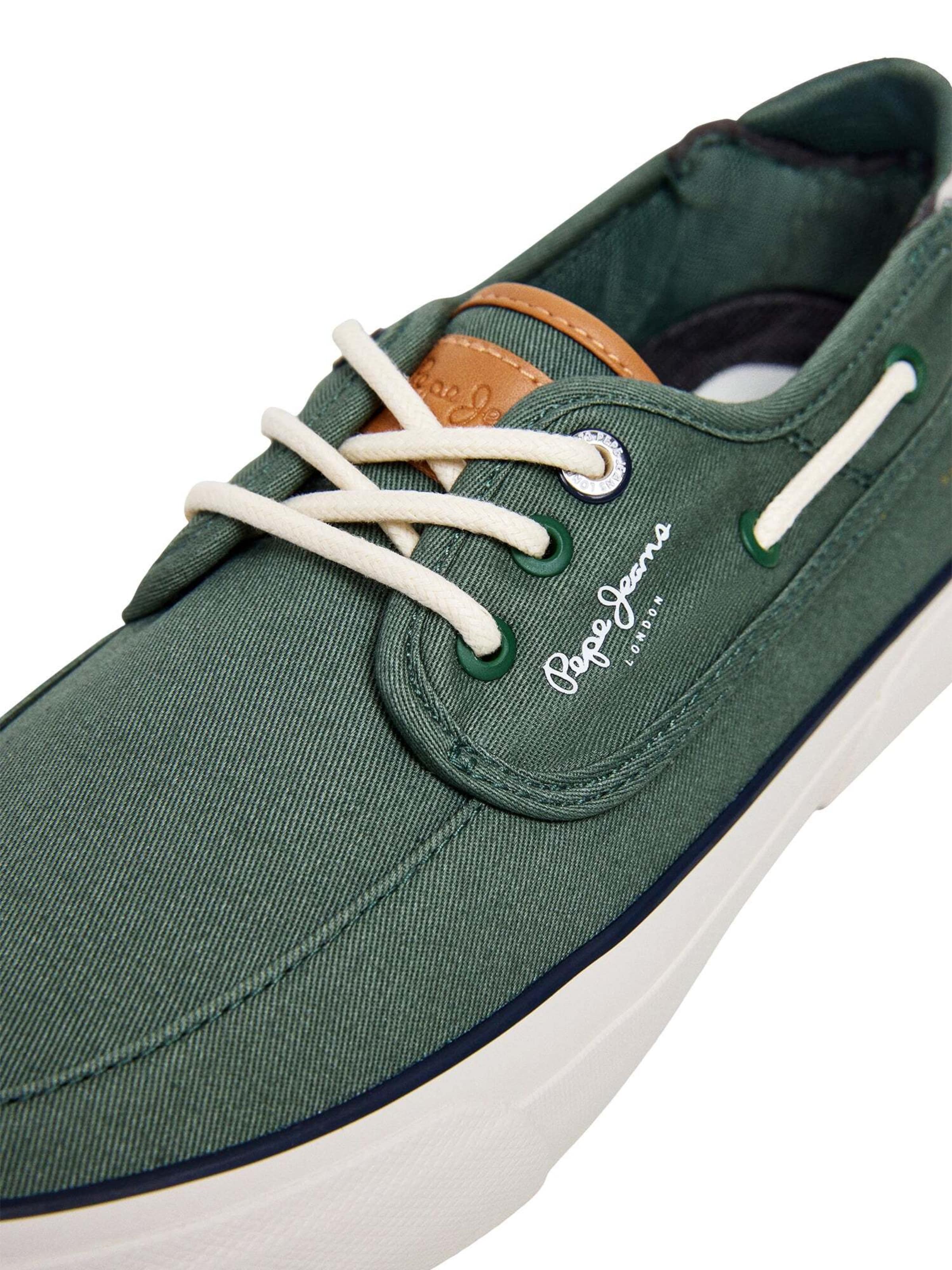 Pepe Jeans Mokassin 'Taylor' in Grün