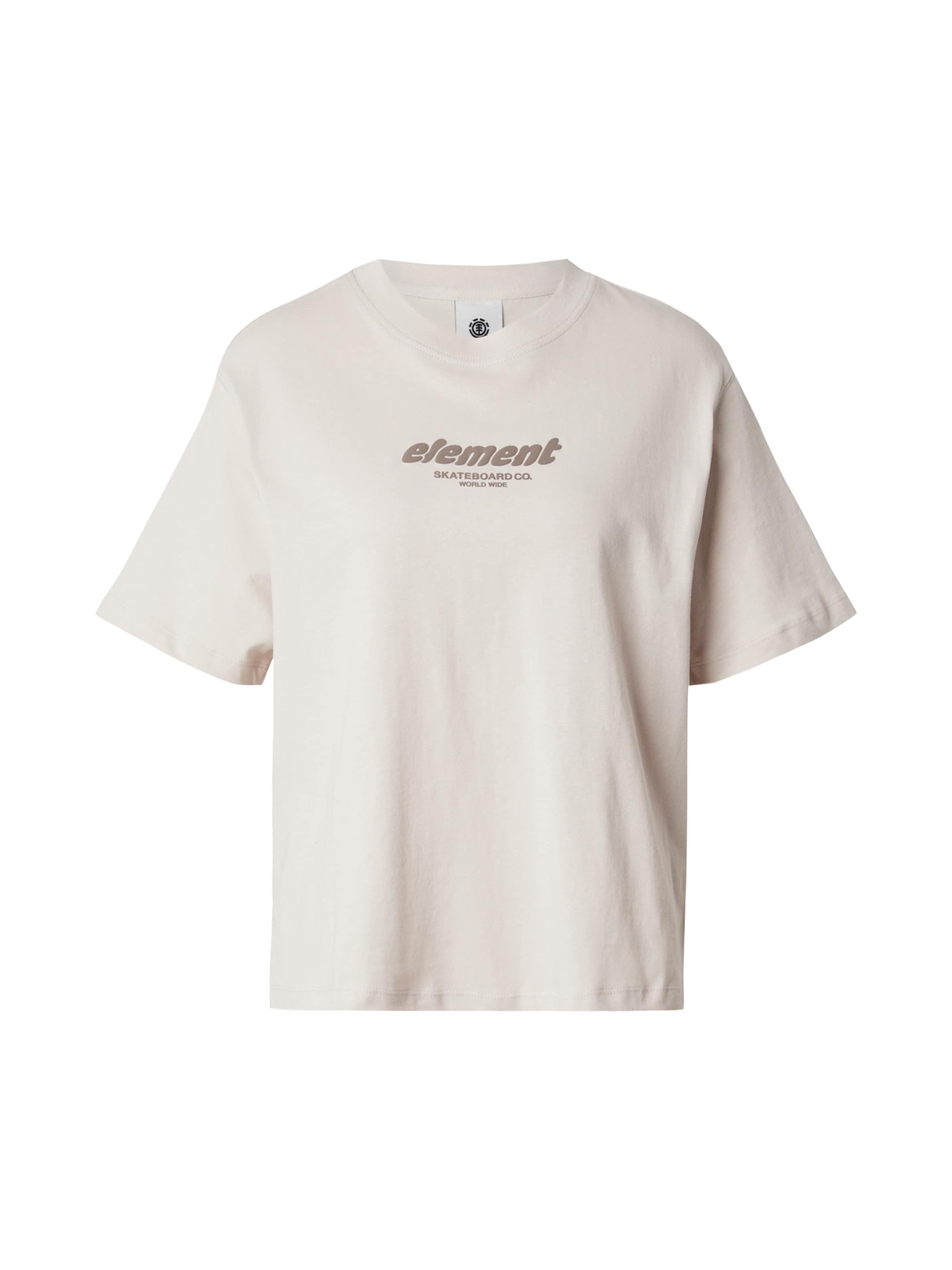 Maglietta 'VELVET' di ELEMENT in beige: frontale