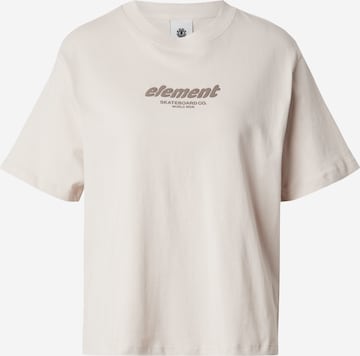 ELEMENT Paita 'VELVET' värissä beige: etupuoli