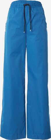 Wide leg Pantaloni di Jordan in blu: frontale