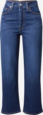 Jeans 'Ribcage Straight Ankle' de la LEVI'S ® pe albastru: față