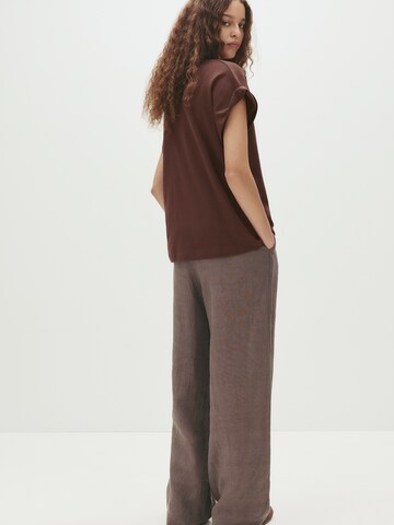 T-shirt Pull&Bear en violet