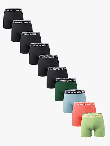 Montcho Boxershorts 'Dazzle' in Blauw: voorkant