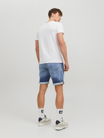 Regular Jean JACK & JONES en bleu